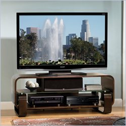 Bello Flat Panel/LCD/Plasma TV Stand in Espresso Finish
