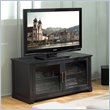 Bello Contemporary 50 Inch Black Audio Video Flat Panel Cabinet by Bello
