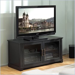 Bello Contemporary 50 Inch Black Audio Video Flat Panel Cabinet