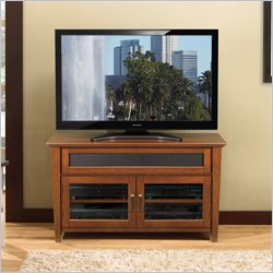 Bello Rich Caramel Brown Finish Wood TV Stand