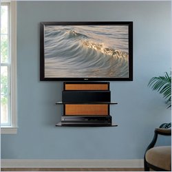 Bello Two-Shelf Multiple Finish Component Wall Mount System