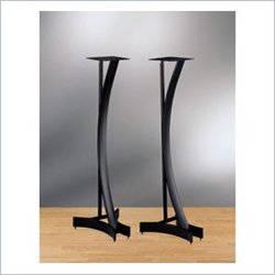 BELL'O Steel Speaker Stands in Black Finish