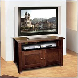 Bello Real Wood TV Stand in Espresso Finish