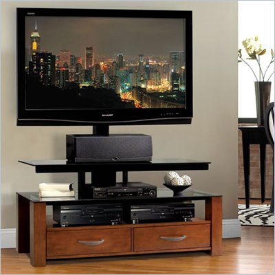 Bello Triple Play Universal Flat Panel Audio/Video System with Swivel TV Mounting