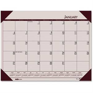 House of Doolittle EcoTones 124-70 Desk Pad Calendar