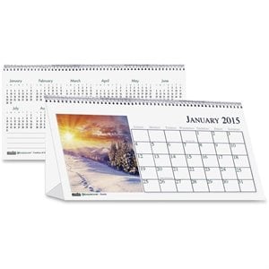 House of Doolittle Scenes Desktop Tent Calendar