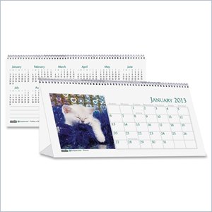 House of Doolittle Kittens Desktop Tent Calendar