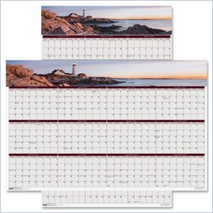 House of Doolittle Coastlines Two Sided Laminated Planner