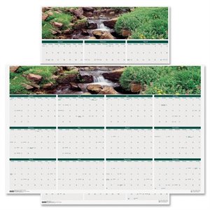 House of Doolittle Earthscapes Waterfalls of the World Wall Calendar