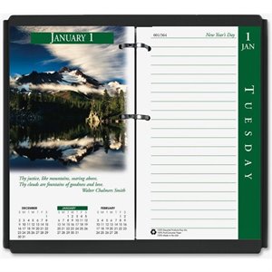 House of Doolittle Earthscapes Desk Calendar Refill