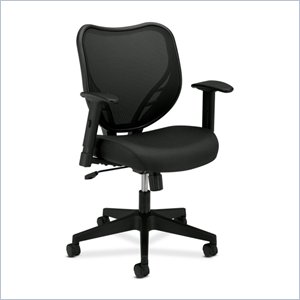 Basyx VL551VB10 Mesh Mid Back Management Chair