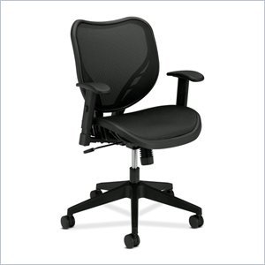 Basyx BSXVL552MST1 Mesh Mid Back Management Chair