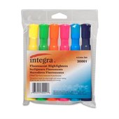 Integra Chisel Tip Desk Highlighters