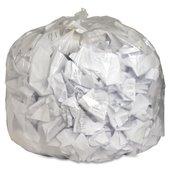 Genuine Joe Super Hexene Clear Trash Can Liner