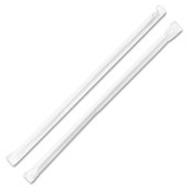Genuine Joe Jumbo Translucent Wrapped Straw