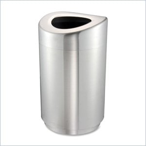 Genuine Joe Curved Top Waste Receptacle