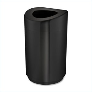 Genuine Joe Curved Top Waste Receptacle