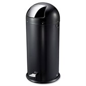 Genuine Joe Round-Top Pedal Receptacle Bin