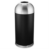 Genuine Joe Domed Top Trash Receptacle