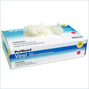 Impact Products 8606 Disposable Vinyl General Purpose Gloves
