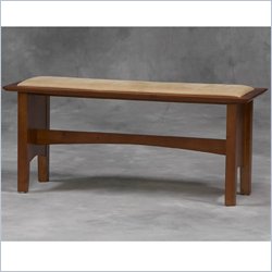 Linon Microfiber Kitchen Dining Nook Set Bench