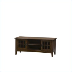 Linon Mission Brown Flat Panel/Plasma/LCD TV Stand