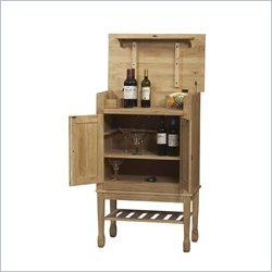Linon Santa Fe Wine Cabinet