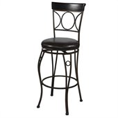 Linon Circles 24 Inch Counter Stool