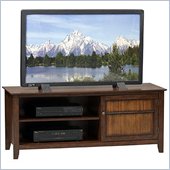 Linon Tasman Collection TV Stand in Walnut