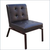 Linon Trento Slipper Chair in Black