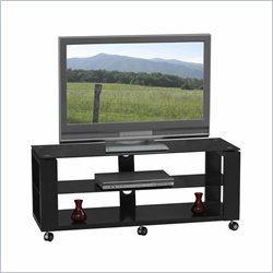 Linon Contempo Cliff Media Center in Black