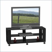 Linon Contempo Cliff Media Center in Black