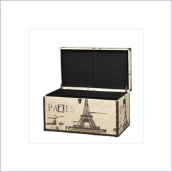 Linon Paris Coffee Table with Lift Top