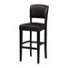 Linon Monaco 30 Inch Bar Stool in Espresso