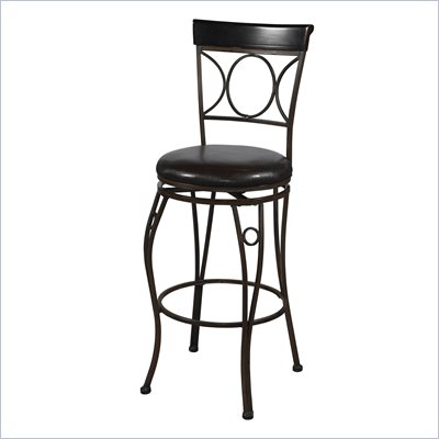 Linon Circles 30 Inch Bar Stool