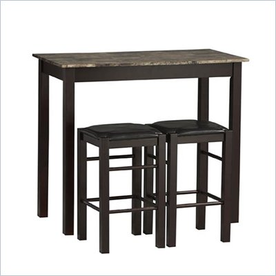 Linon Three Piece Tavern Dining Set