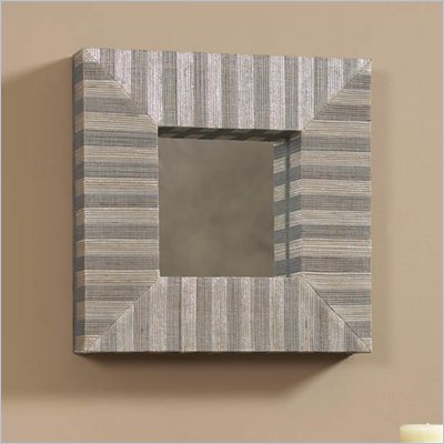 Linon Zebra Mendong Square Mirror