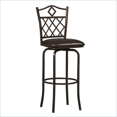 Linon Diamonds 24" High Counter Stool