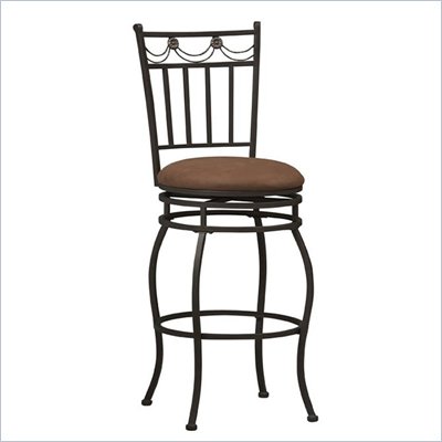 Linon Swag 24" High Counter Stool