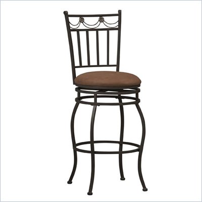Linon Swag 30" High Bar Stool