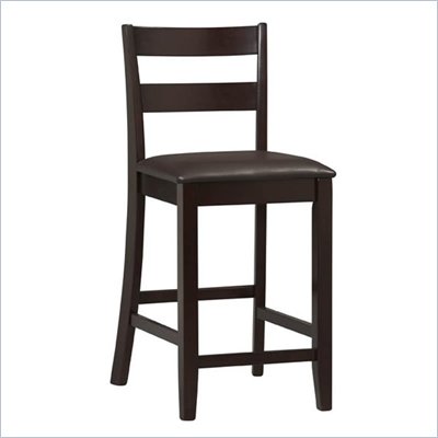 Linon Triena Collection 24" High Soho Counter Stool