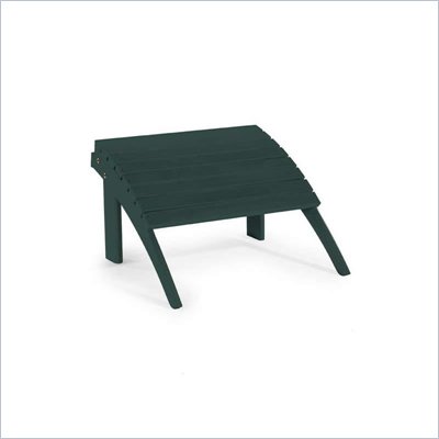 Linon Woodstock Ottoman in Green