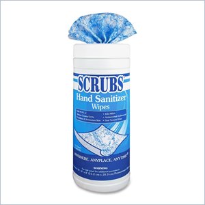 Scrubs Hand Sanitizer Wipe