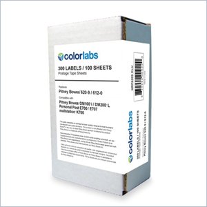 Colorlabs Postage Tape Label