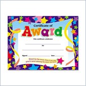 Trend Shoot for the Moon Award Certificate