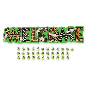 Trend Monkey Mischief Welcome Bulletin Board Set