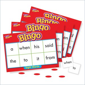Trend T-6064 Sight Words Bingo Game