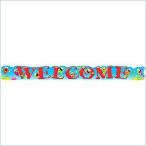 Trend Quotable Expressions Frog-tastic! Theme Welcome Banner