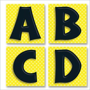 Carson-Dellosa Quick Stick Letter