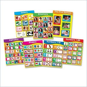 Carson-Dellosa Early Childhood Learning Charlet Set